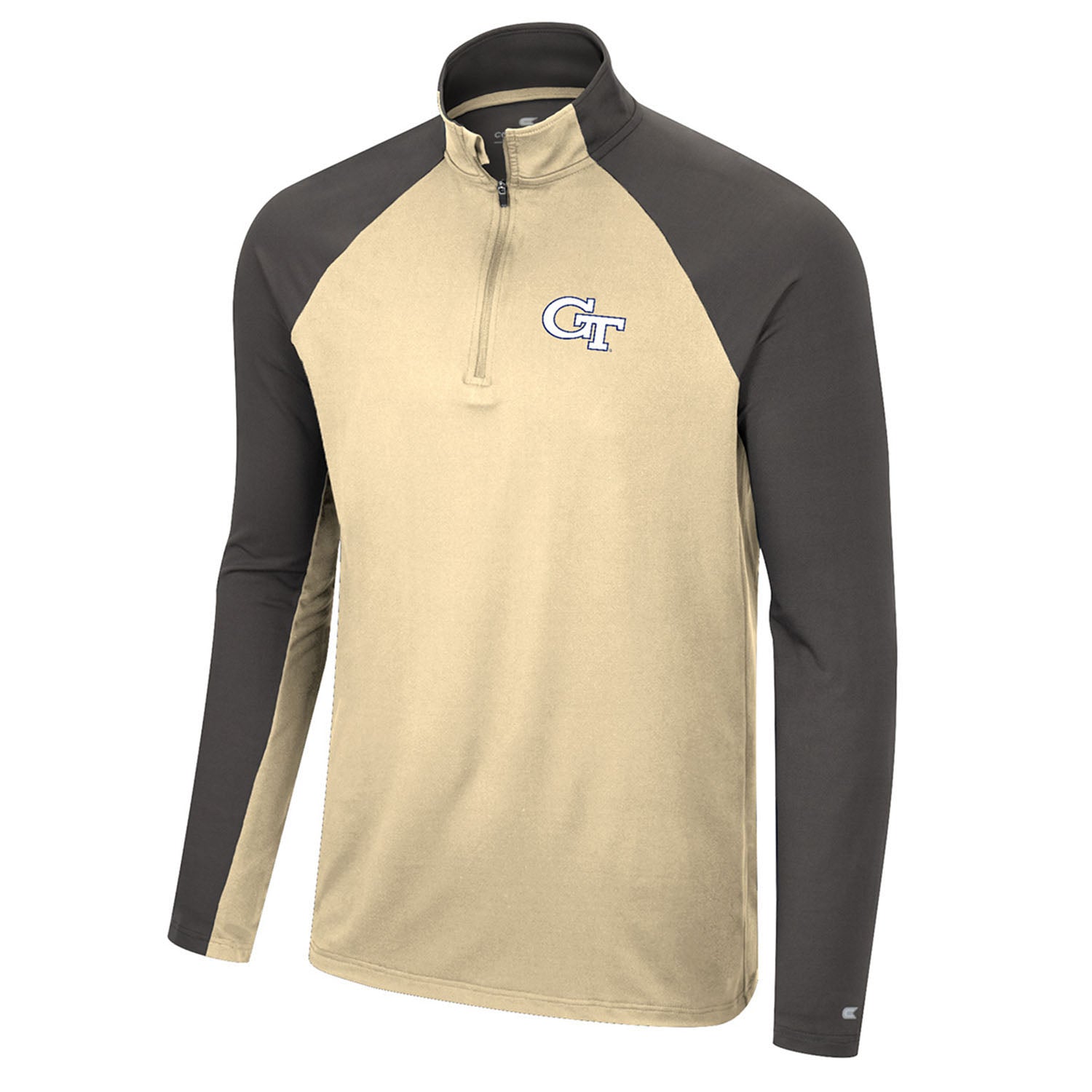 Georgia Tech Yellow Jackets Two Yutes Windshirt 1/4 Zip - Front View