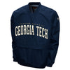 Georgia Tech Yellow Jackets Windshell V-Neck Pullover Jacket