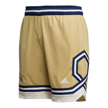 Georgia Tech Yellow Jackets Adidas Swingman Shorts - Front View