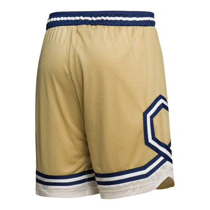 Georgia Tech Yellow Jackets Adidas Swingman Shorts - Back View