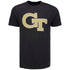 Georgia Tech "GT" Logo T-Shirt in Black - Front View