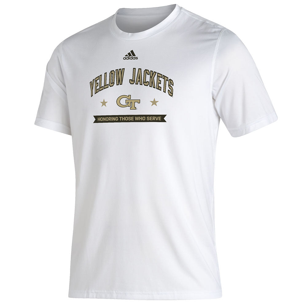Men's Champion Navy Georgia Tech Yellow Jackets Icon Logo Basketball Jersey Long Sleeve T-Shirt Size: Medium