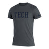 Georgia Tech Yellow Jackets Adidas Tech Graphic T-Shirt - Front View
