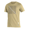 Georgia Tech Yellow Jackets Adidas Repeating Graphic T-Shirt - Front View