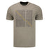 Georgia Tech Adidas Creater Repeating Words T-Shirt in Grey - Front View