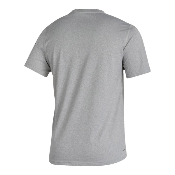 Georgia Tech Yellow Jackets Adidas Stacked Wordmark T-Shirt - Back View