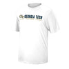 Georgia Tech Yellow Jackets Four Leaf Wordmark T-Shirt
