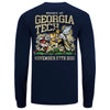 Georgia Tech Yellow Jackets GT Georgia Face-Off Long Sleeve T-Shirt