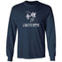 Georgia Tech Yellow Jackets Navy Long Sleeve in Navy - Front View