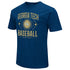 Georgia Tech Yellow Jackets Baseball Diamond T-Shirt in Blue - Front View