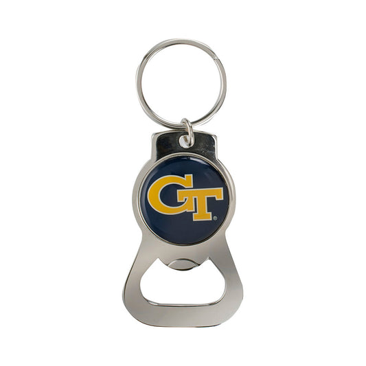 Georgia Tech Yellow Jackets Keychain Bottle Opener