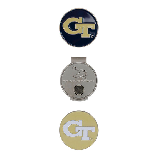Georgia Tech Yellow Jackets Golf Hat Clip & Markers