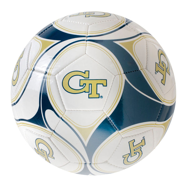 Georgia Tech Yellow Jackets High Gloss Soccer Ball