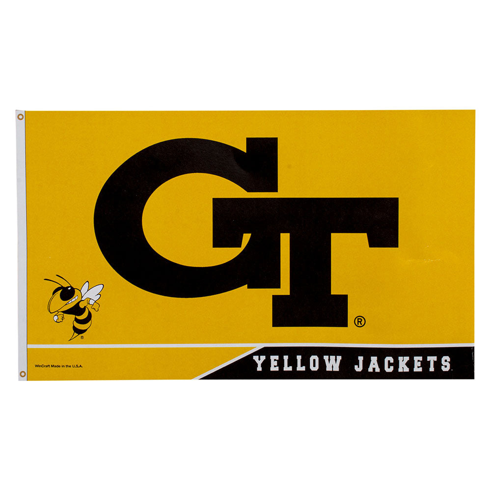 Georgia Tech Yellow Jackets Keychain Spinner Logo