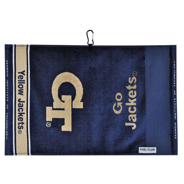 Georgia Tech Yellow Jackets Golf Towel in Navy