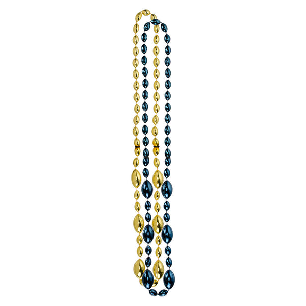 Georgia Tech Yellow Jackets 2-Pack Football Beads in Yellow and Navy