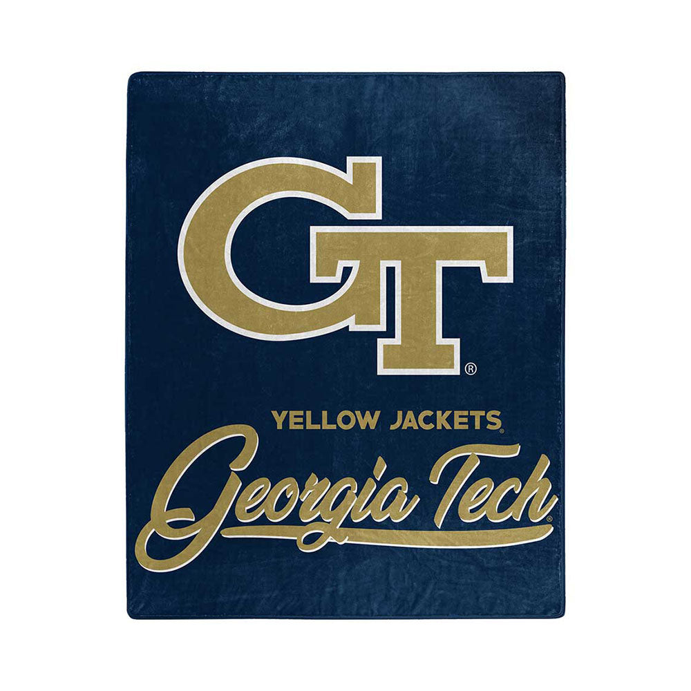 Georgia Tech Snow Scene Ornament