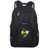 Georgia Tech Yellow Jackets Premium Laptop Backpack in Black - Front View