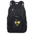 Georgia Tech Yellow Jackets Premium Laptop Backpack in Black - Front View