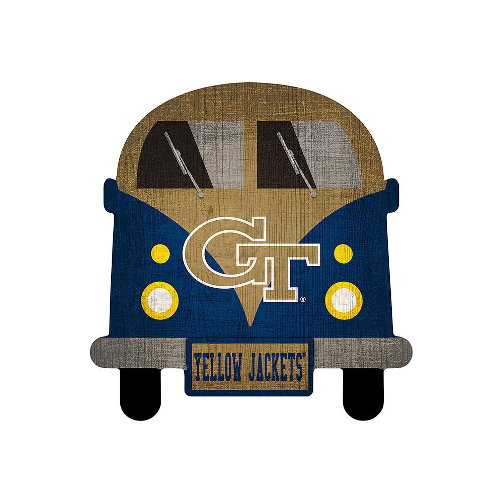 Georgia Tech Yellow Jackets 12 georgia-tech-yellow-jackets-12-x-12-bus-sign-georgia-tech-official-online-store