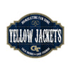 Georgia Tech Yellow Jackets 24" x 24" Homegating Sign