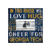 Georgia Tech Yellow Jackets 10" x 10" In This House Frame
