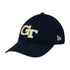 Youth Georgia Tech Yellow Jackets Core Classic Adjustable Hat in Navy - Front/Side View