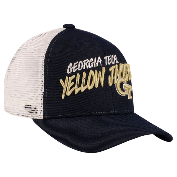 Georgia Tech Yellow Jackets Detention Adjustable Hat in Navy - Front View