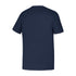 Youth Georgia Tech Adidas Stacked Wordmark T-Shirt in Navy - Back View