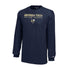 Youth Georgia Tech Stacked Buzz Long Sleeve T-Shirt in Navy - Front View