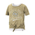Girls Georgia Tech Yellow Jackets Stroll 2 Layer T-Shirt in Gold - Front View