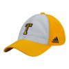 Georgia Tech Yellow Jackets Adidas Retro T White Adjustable Hat - Left View