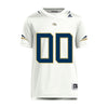 Youth Georgia Tech Adidas Personalized White Football Jersey - Front View